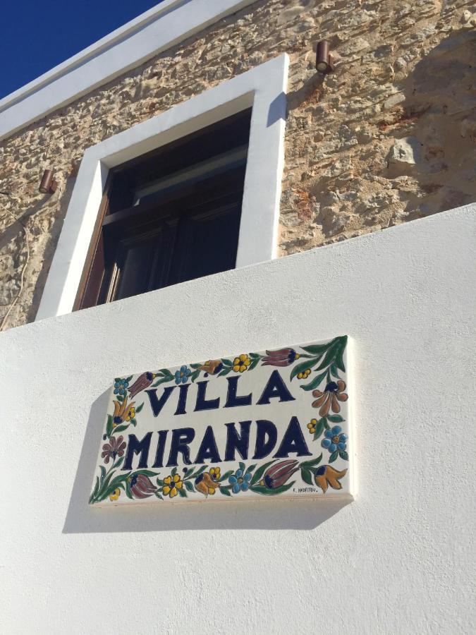 Villa Miranda Chalki Town Buitenkant foto